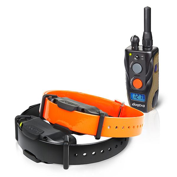 Dogtra makes training and no bark e-collars from coated webbing.
