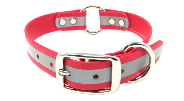 Red Reflective Dog Collar