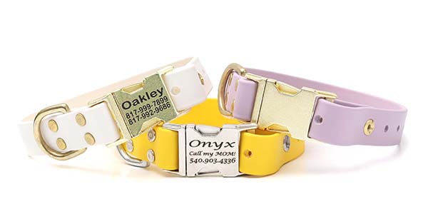 Mimi Green dog collars