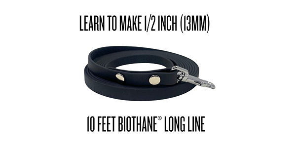 So Fetching Collars & Leashes 1/2" Long Line Template