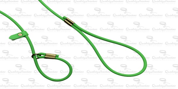 Quality Leashes Green Slip Lead