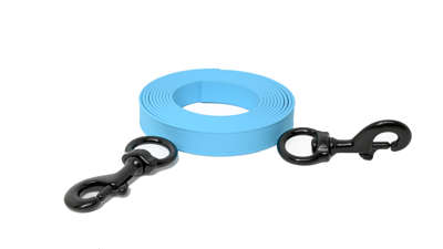 3/4" Sky Blue Dog Leash Kit