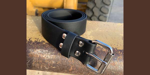 Marty Flint waist belt made with BioThane