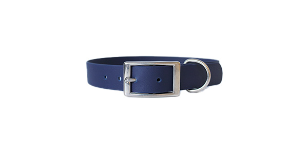 Blue dog collar